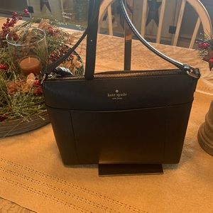 Kate Spade black leather crossbody